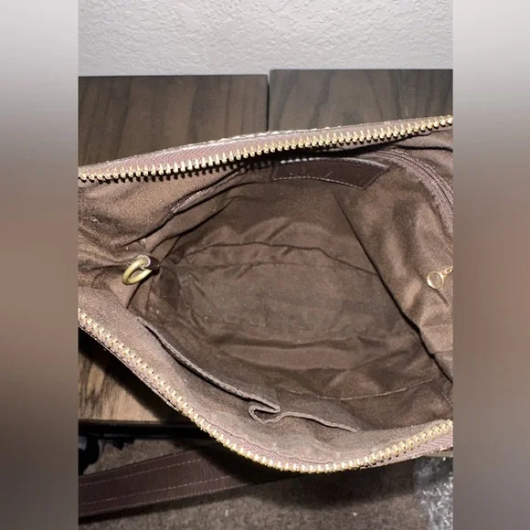 Coach Holiday Hobo Patchwork Shoulder Bag - Picture 10 of 12